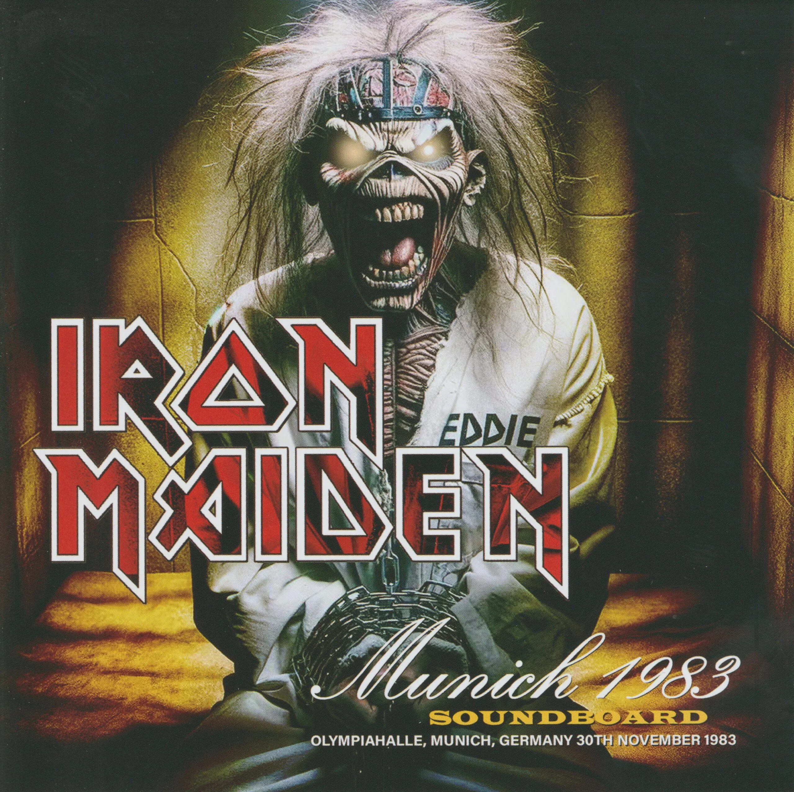 Iron Maiden, Munich 1983: cover art, front