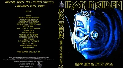 Iron Maiden, Troy 1987: cover artwork