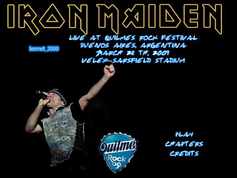 Iron Maiden, Buenos Aires 2009: video stills, still 1