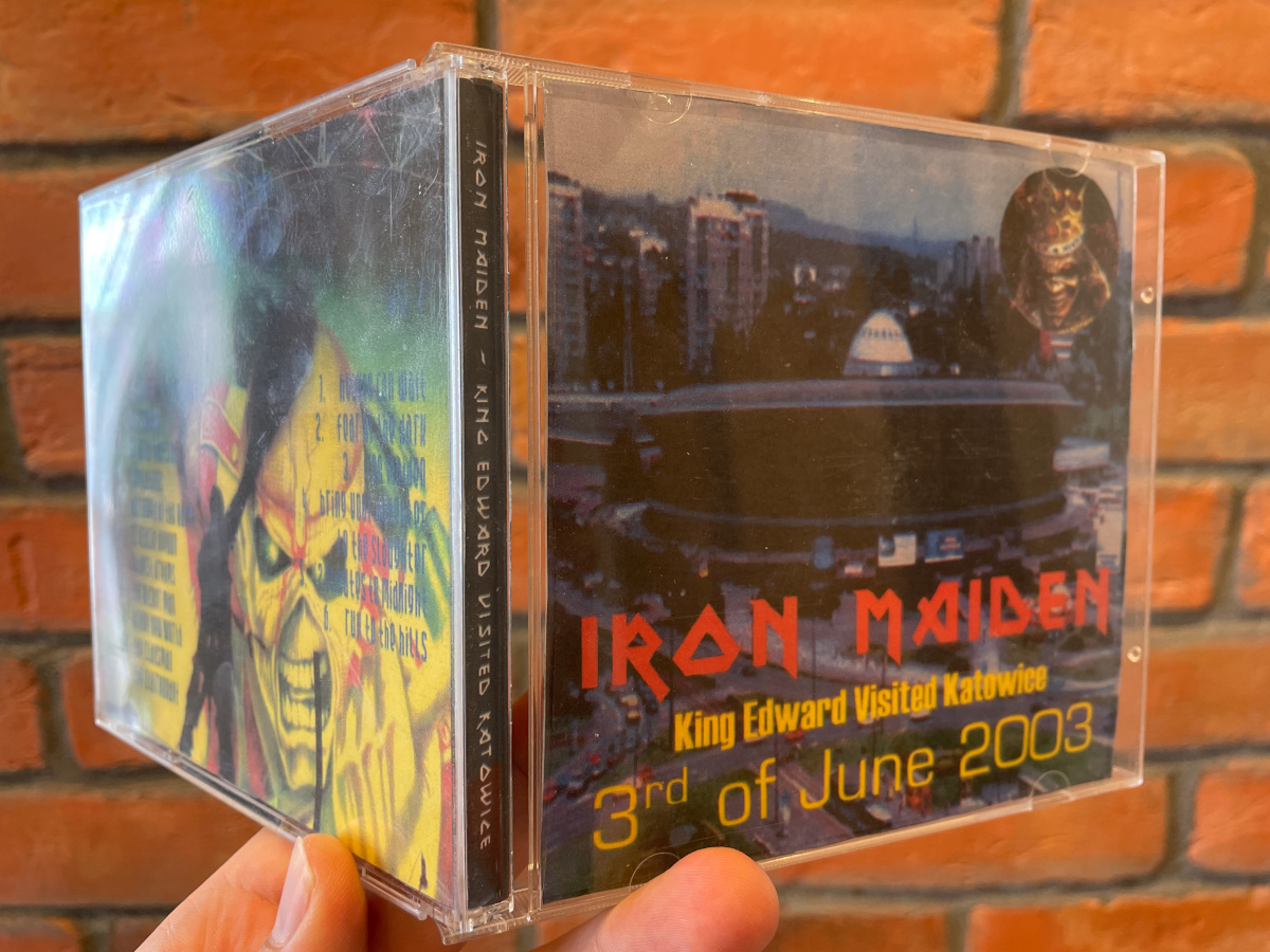 Iron Maiden 2003-06-03 Katowice, Spodek, Poland, Audio Bootleg