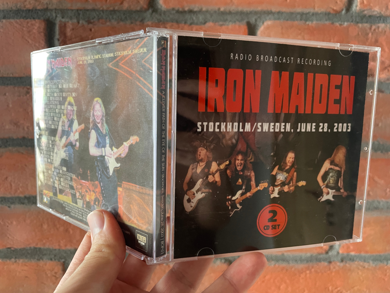 Iron Maiden 2003-06-28 Stockholm, Olympic Stadium, Sweden Audio Bootleg