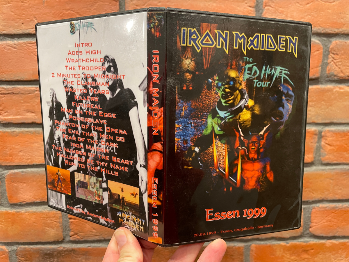 Iron Maiden 1999-09-20 Essen, Grugahalle, Germany, DVD Bootleg
