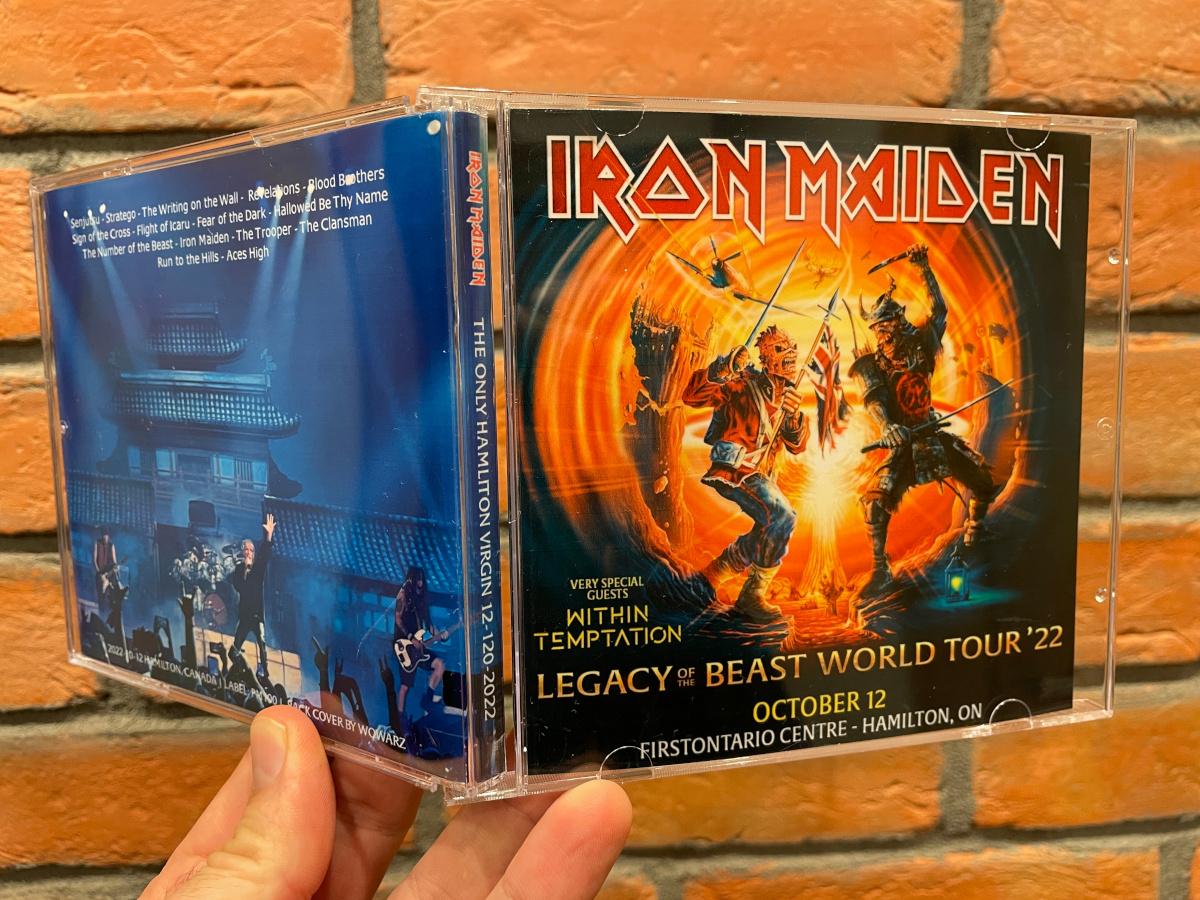 Iron Maiden 2022-10-12 Hamilton, Canada, Audio Bootleg