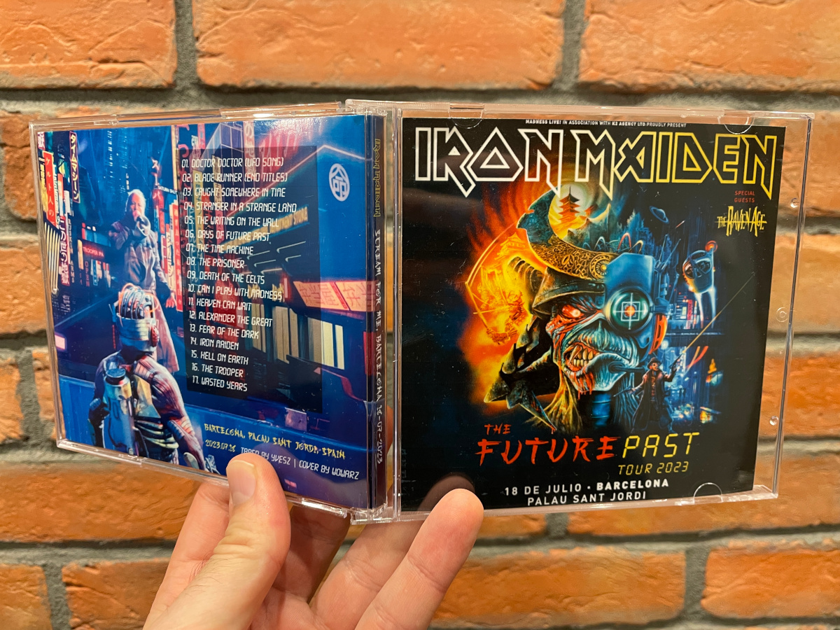 2023-07-18 Iron Maiden, Barcelona, Palau Sant Jordi, Spain, Audio Bootleg