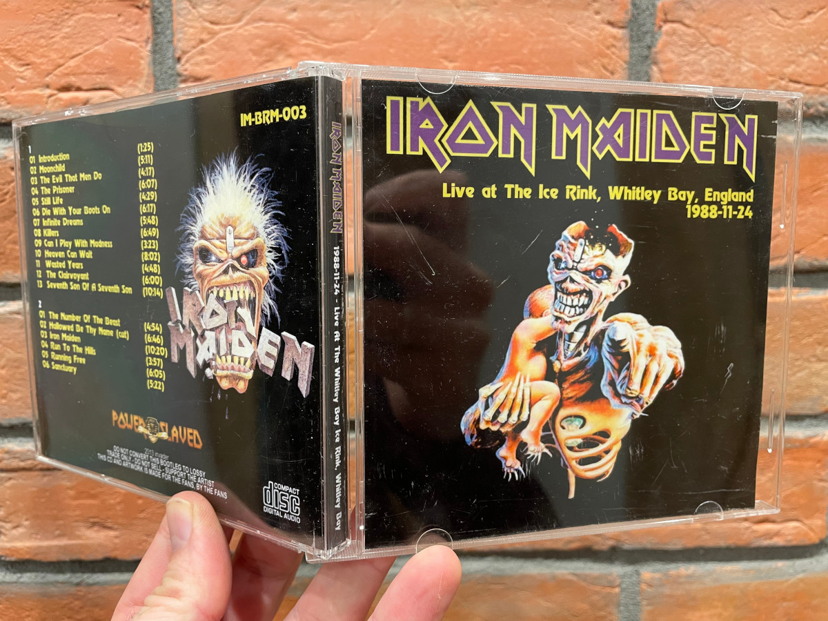 Iron Maiden 1988-11-24 Whitley Bay, Whitley Bay Ice Ring, UK, Audio Bootleg