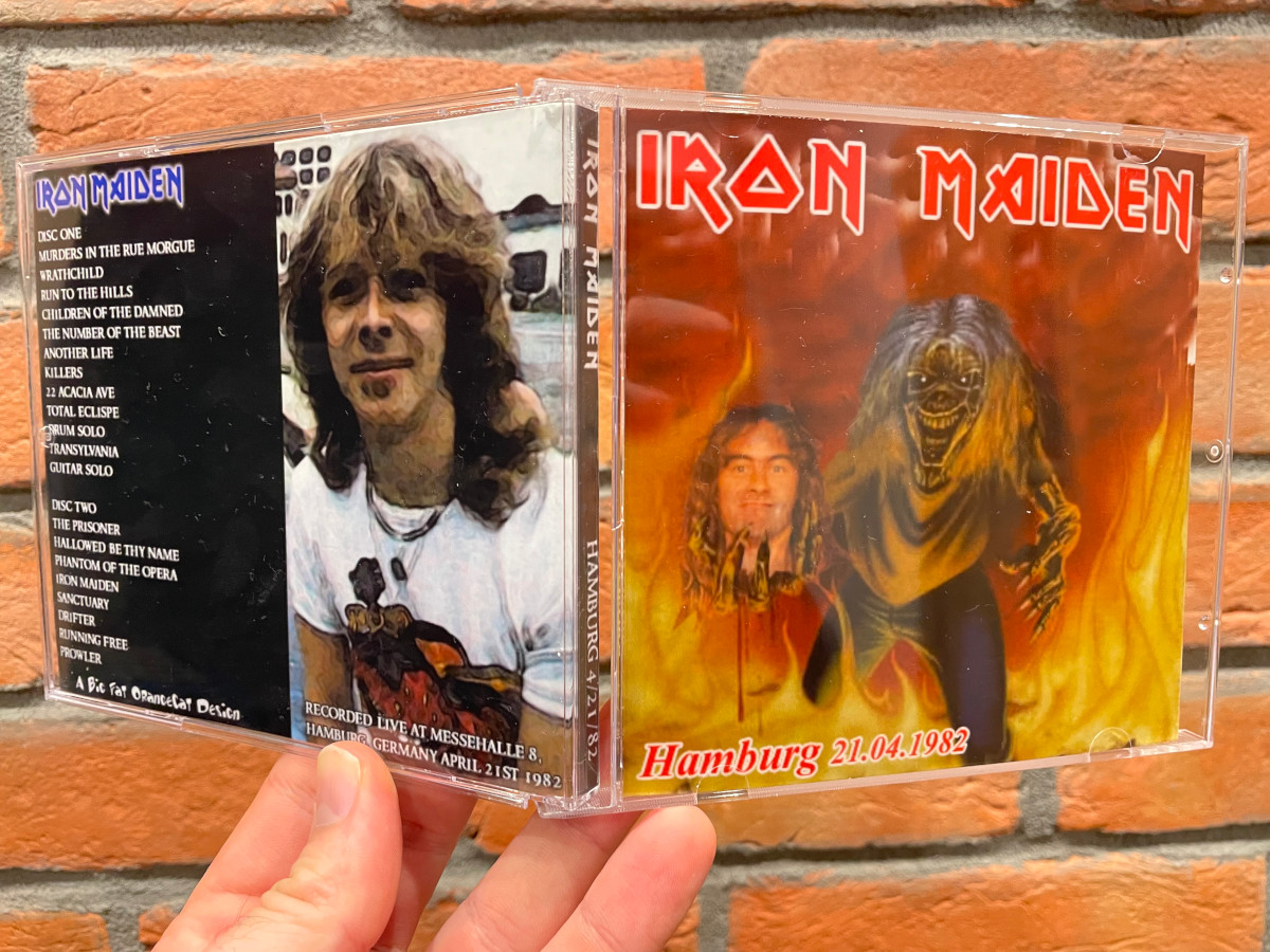 Iron Maiden 1982-04-21 Hamburg, Messehalle 8, Germany, Audio Bootleg