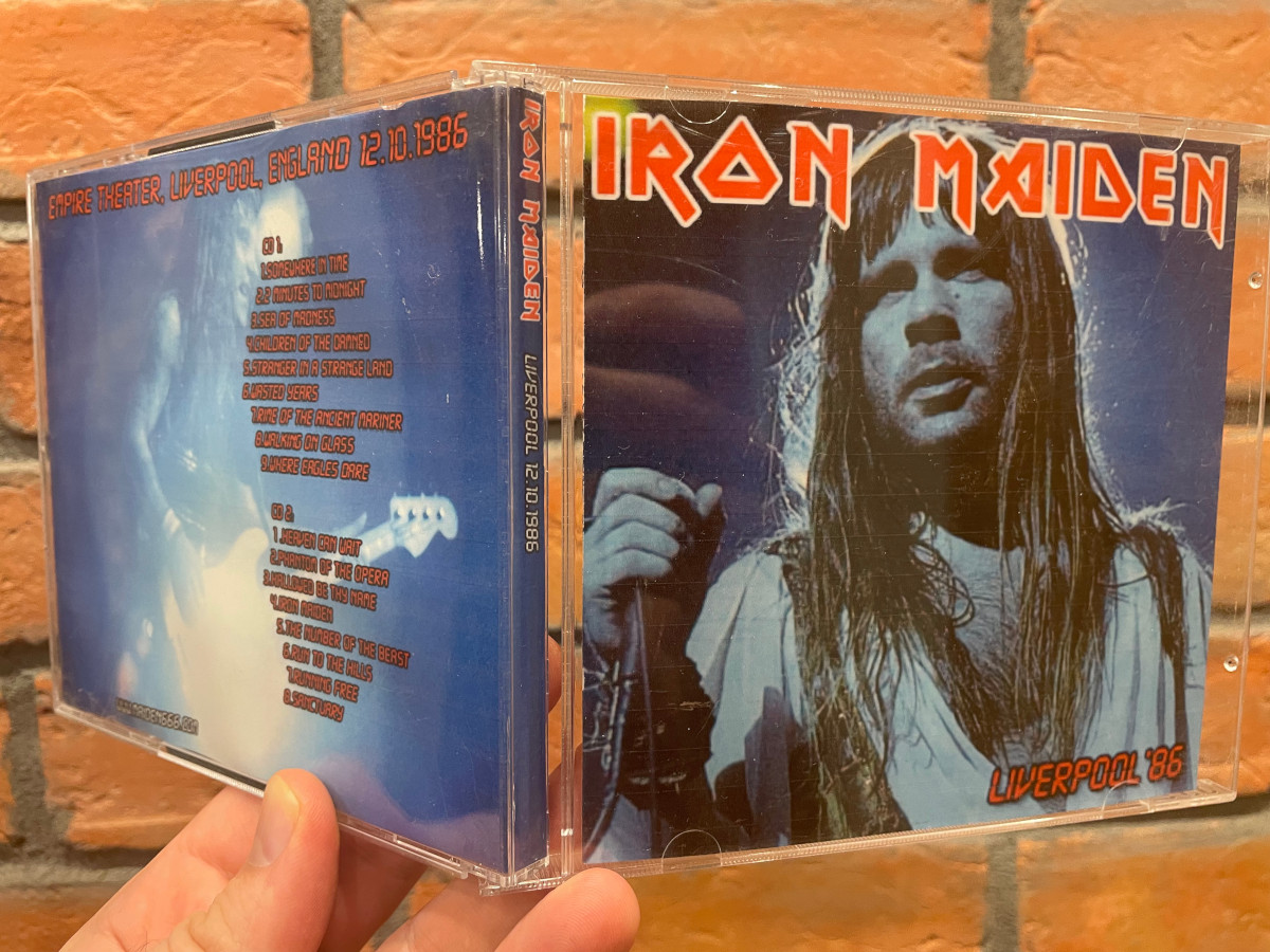 Iron Maiden 1986-10-12 Liverpool, Empire Theatre, England, Audio Bootleg