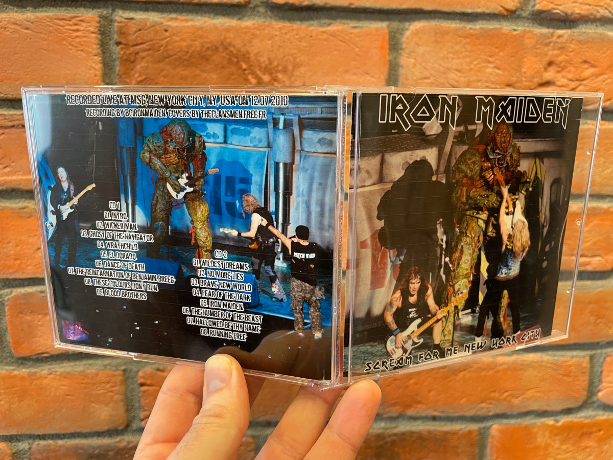 Iron Maiden 2010-07-12 New York City, Madison Square Gardens, USA, Audio Bootleg