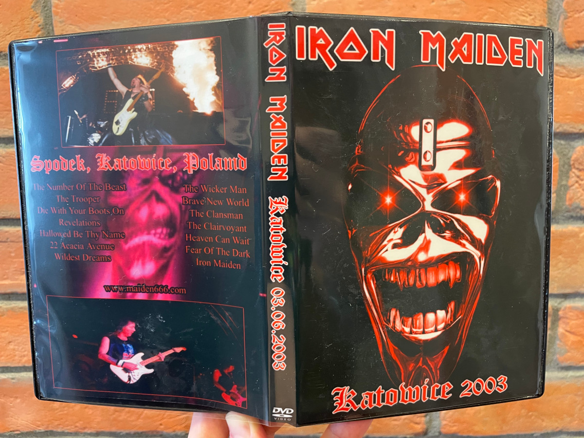 Iron Maiden 2003-06-03 Katowice, Spodek, Poland DVD Bootleg