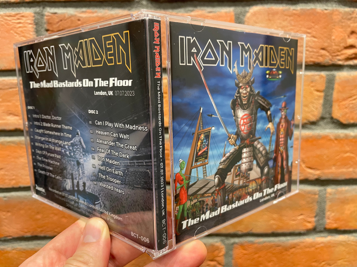 Iron Maiden 2023-07-07 London, O2 Arena, England, Audio Bootleg