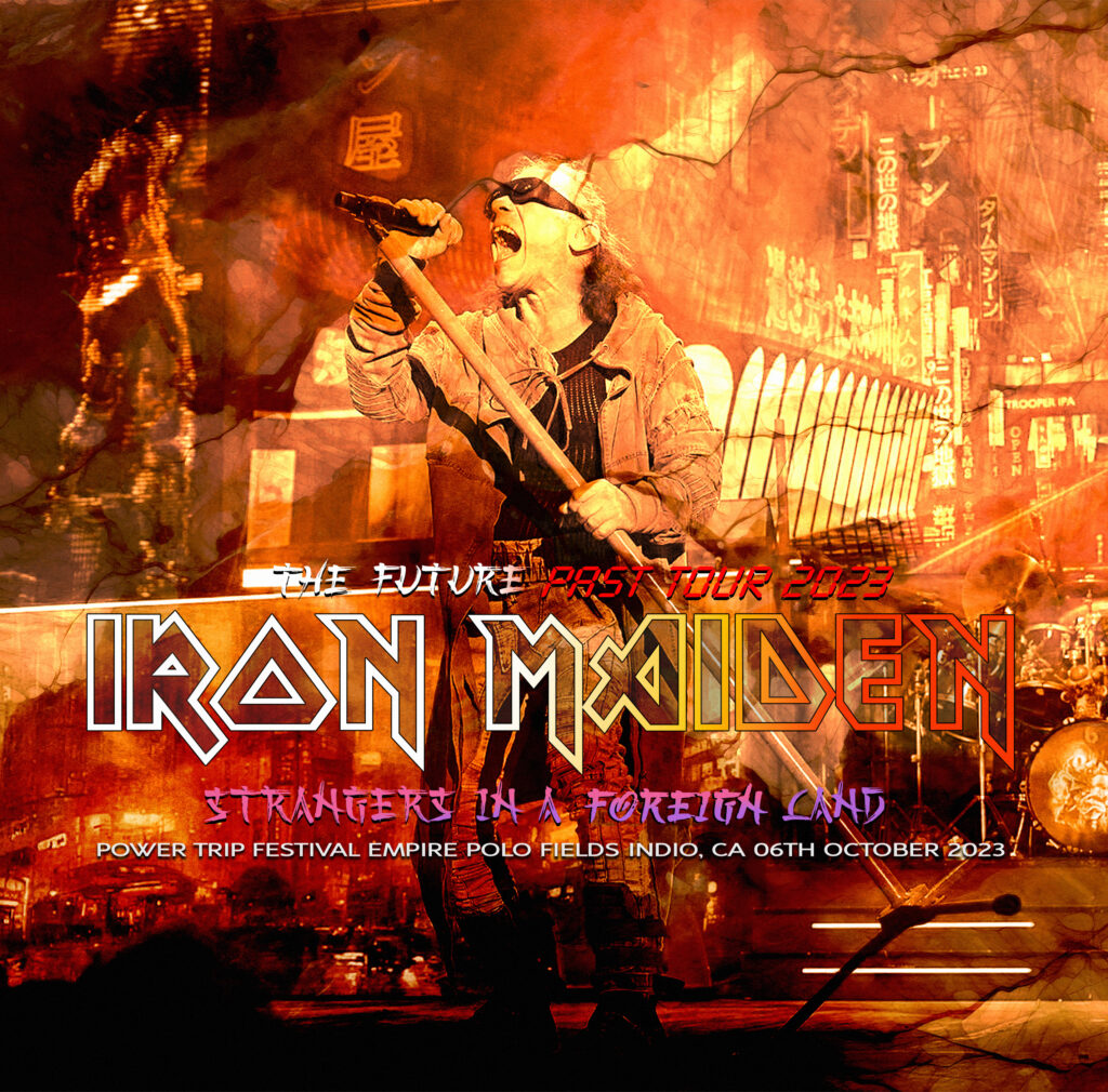 Iron Maiden Powet Trip Festival 2023 Audio Bootleg Front Cover